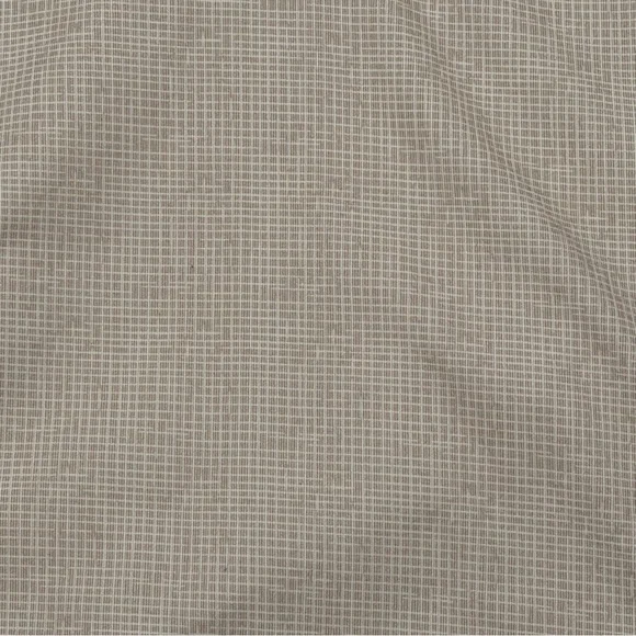 CP Shades Women’s XL Oversized Pullover Shirt Beige Micro Check Relaxed Chic - Picture 6 of 8